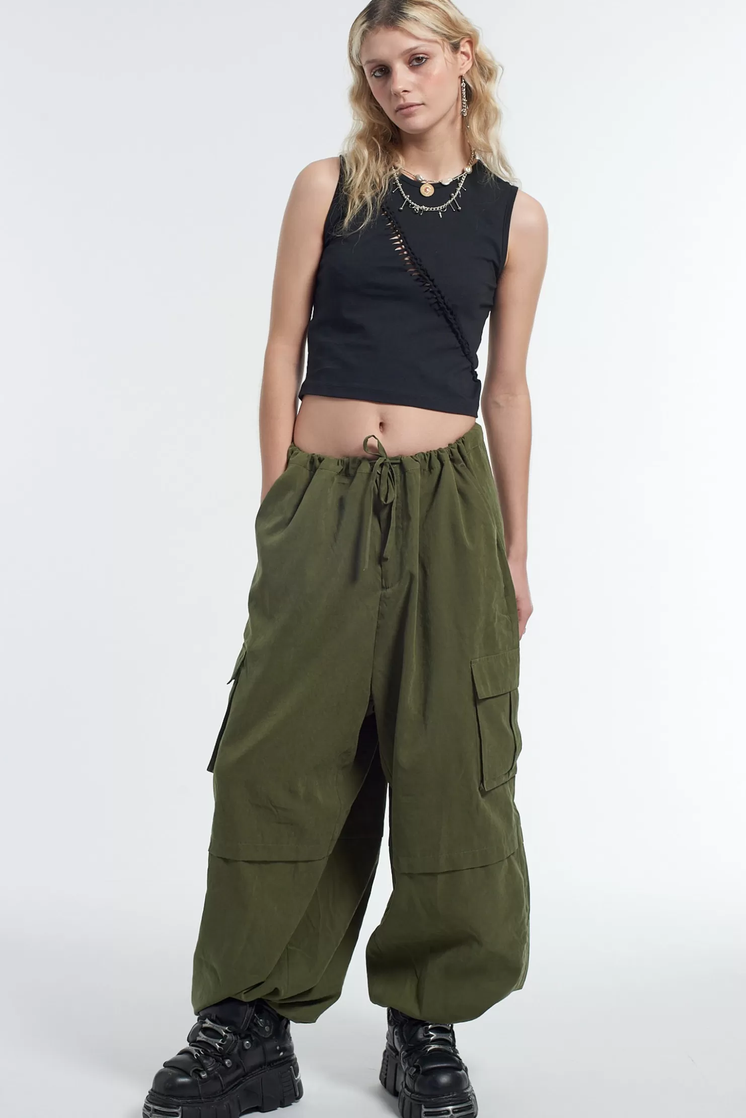 The Ragged Priest Tanker Combat Pant-Women Trousers