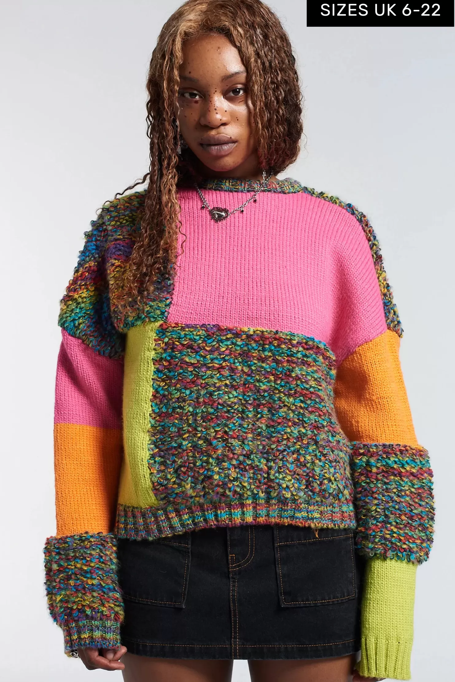 The Ragged Priest Television Jumper-Women Knitwear & Sweats