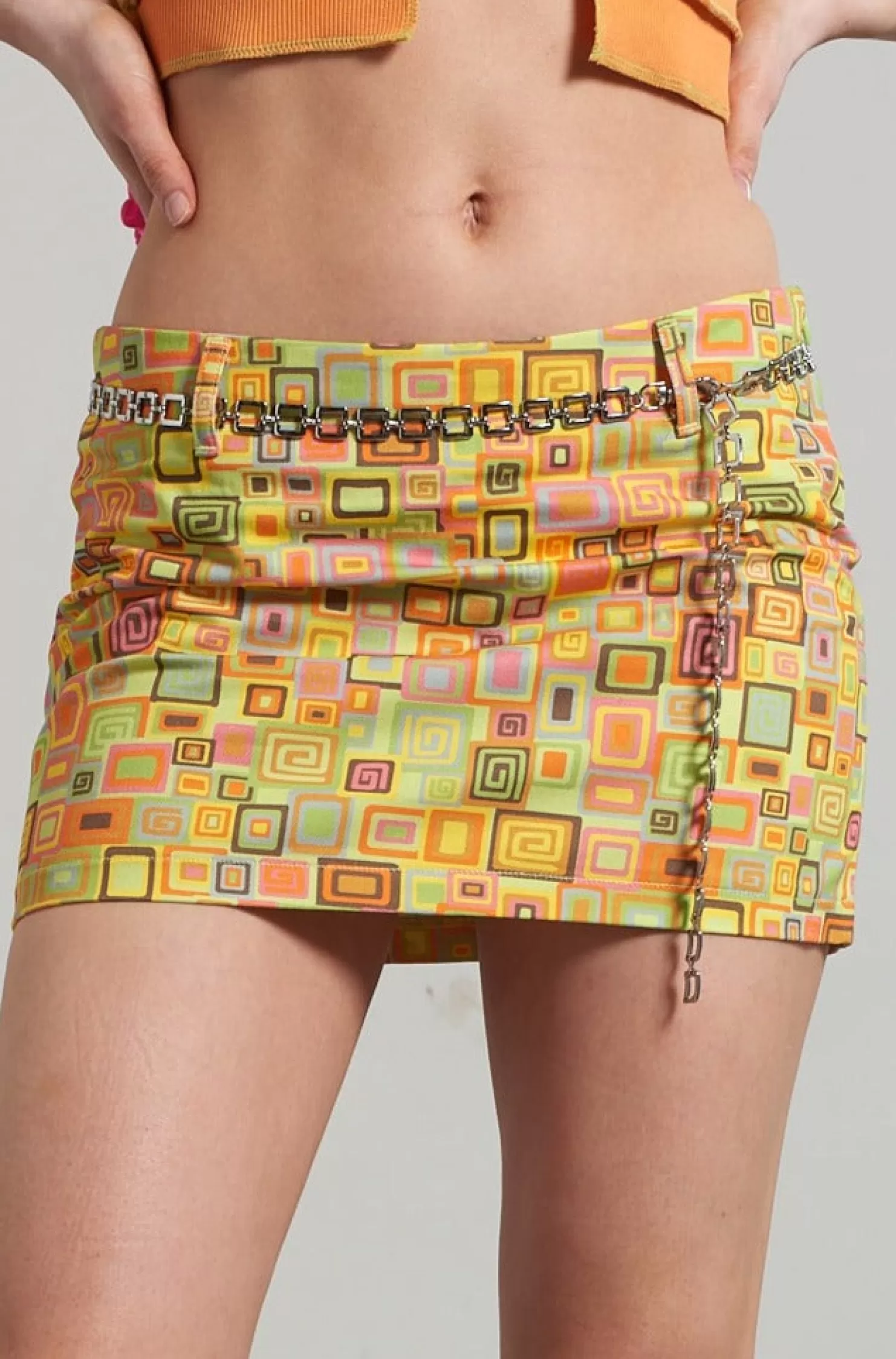 The Ragged Priest Thinker Mini Skirt-Women Skirts & Shorts