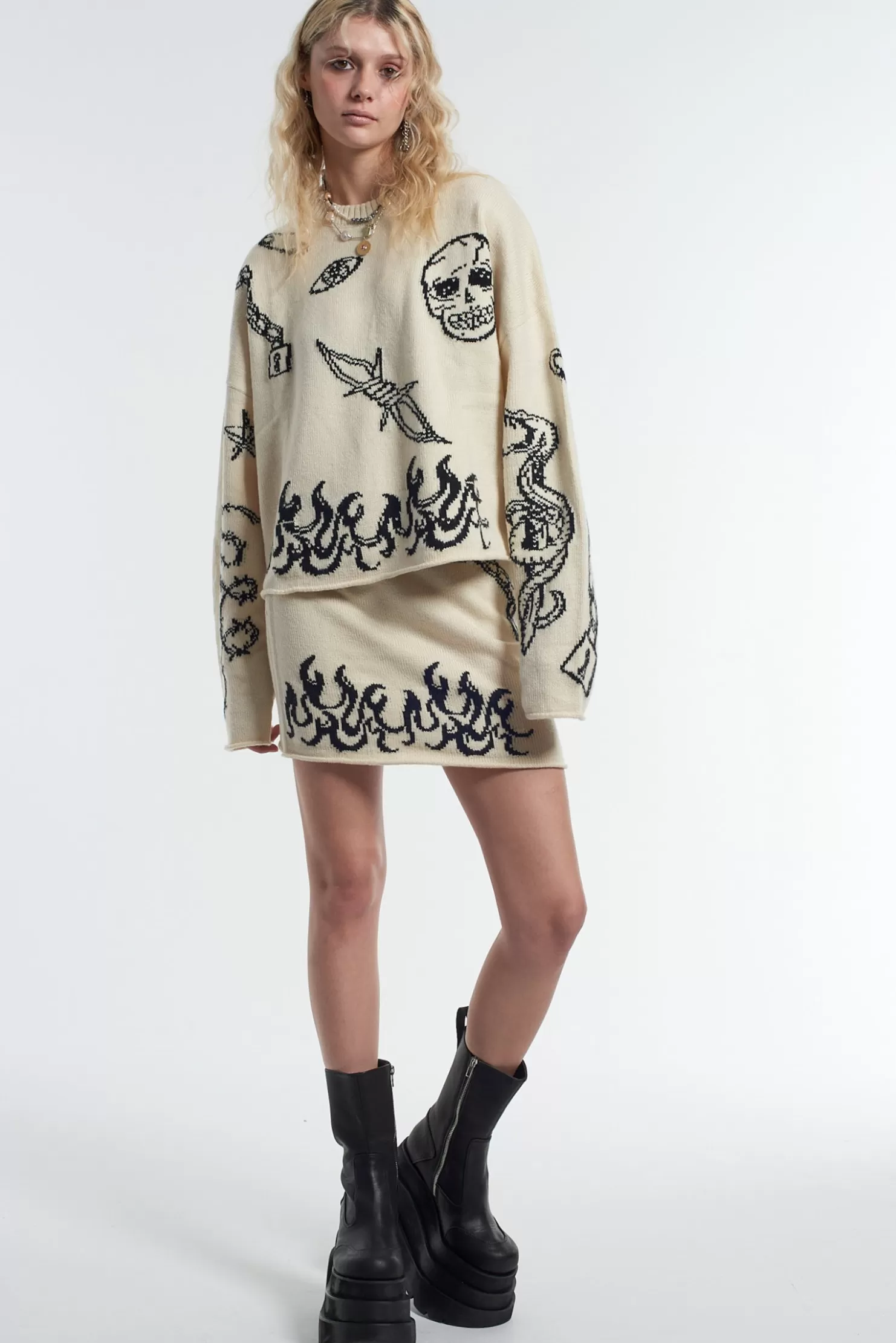 The Ragged Priest Truant Skirt-Women Skirts & Shorts