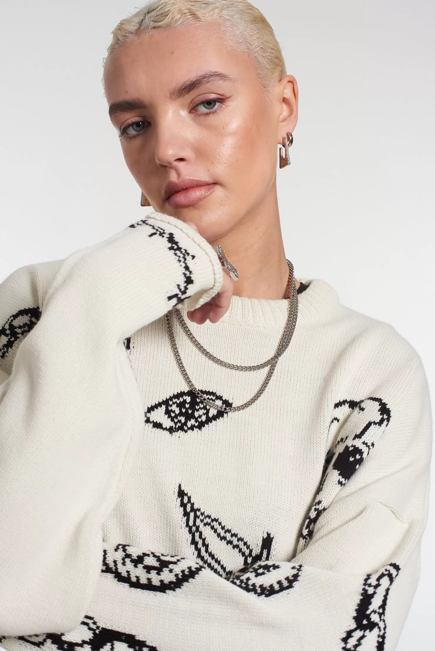 The Ragged Priest Vandal Knit -Women Knitwear & Sweats
