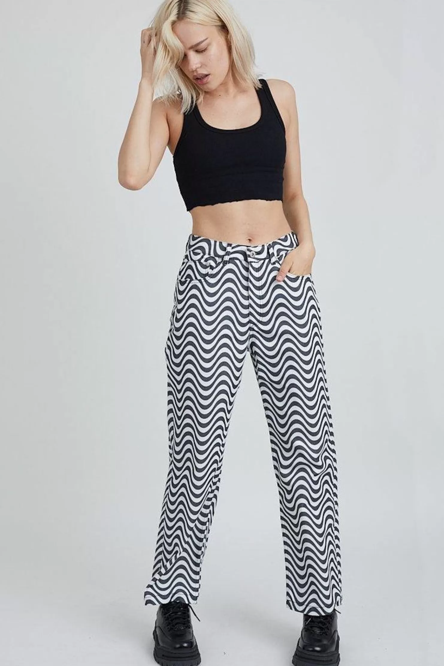 The Ragged Priest Wave Jean - -Women Jeans