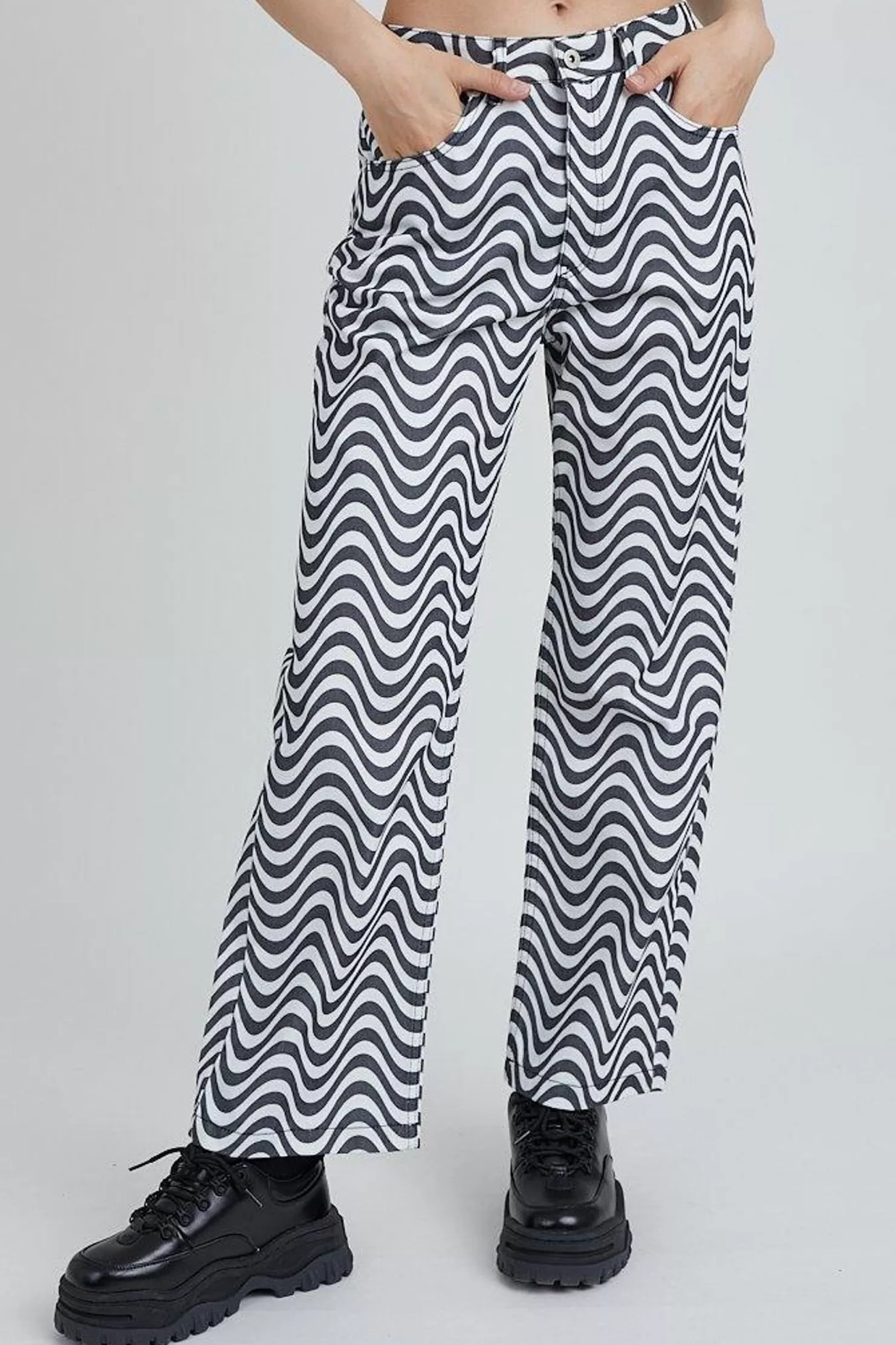 The Ragged Priest Wave Jean - -Women Jeans