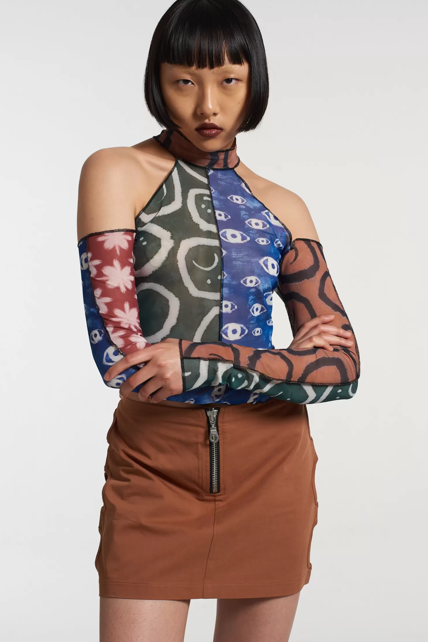 The Ragged Priest Worship Mesh Top-Women T-Shirts & Tops