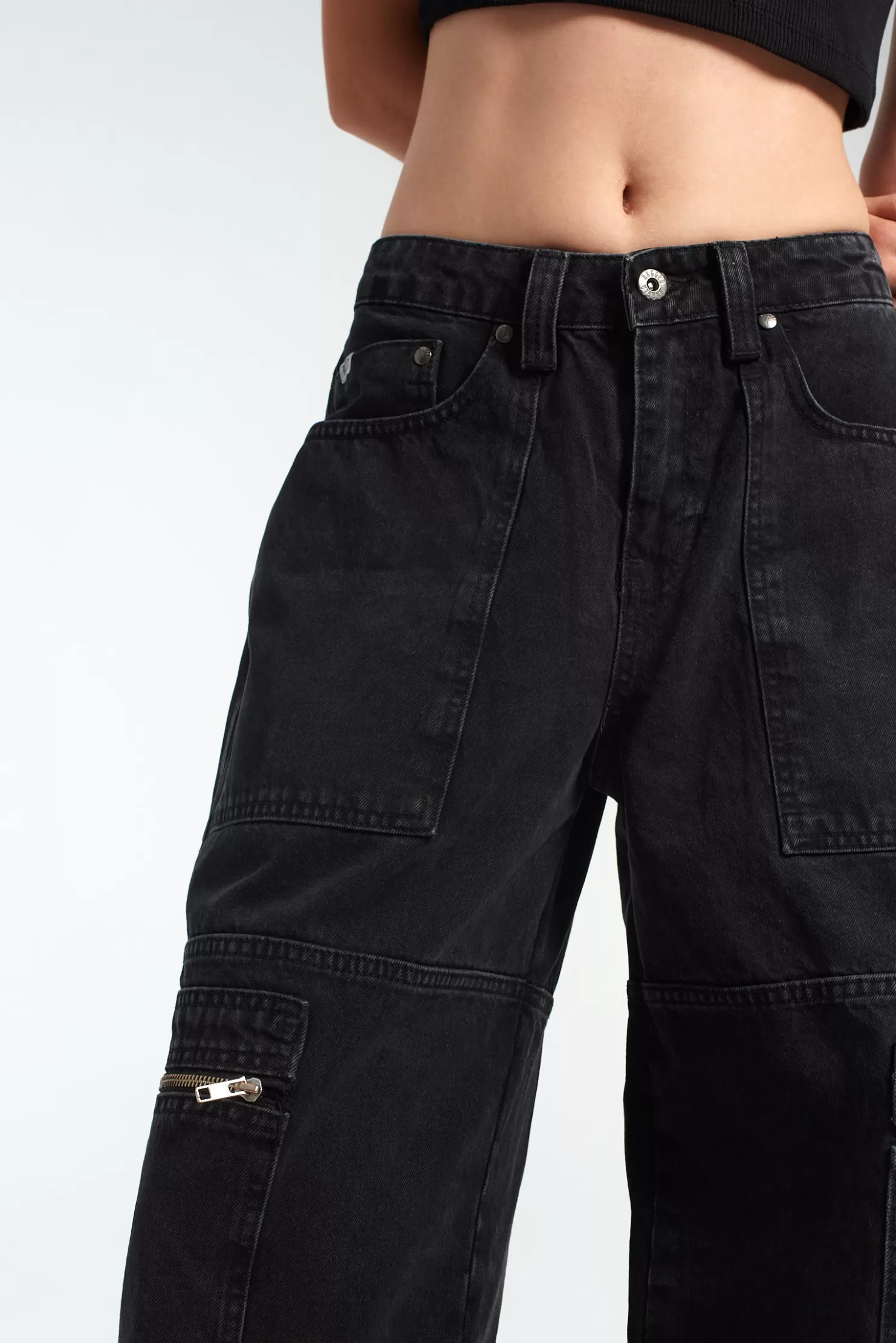 The Ragged Priest Zip Sweeper Jean - -Women Jeans